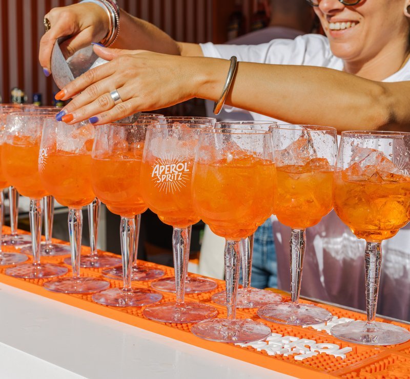 Aperol Spritz Pop-up Bar Hire