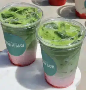 matcha bar hire weddings