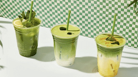 matcha bar hire weddings